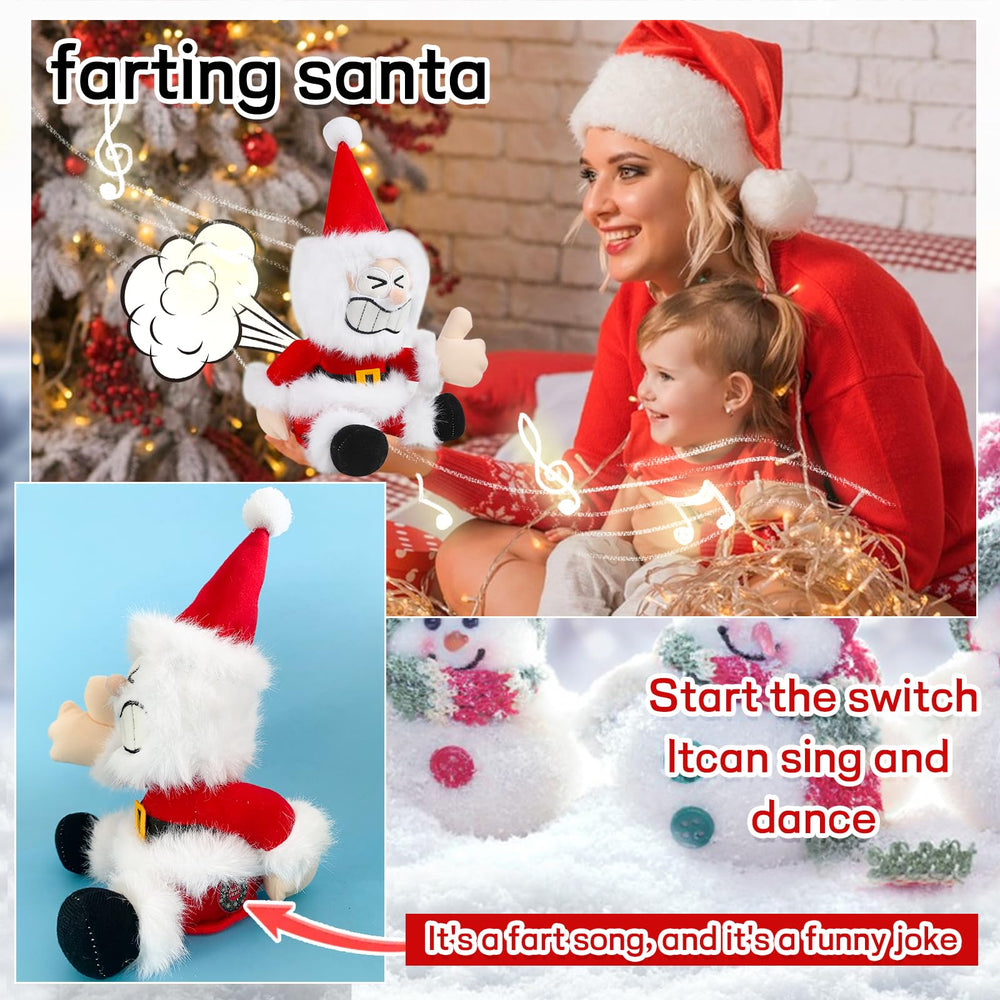 PowerPals Santa sings a fart version of Jingle Bells for fun.