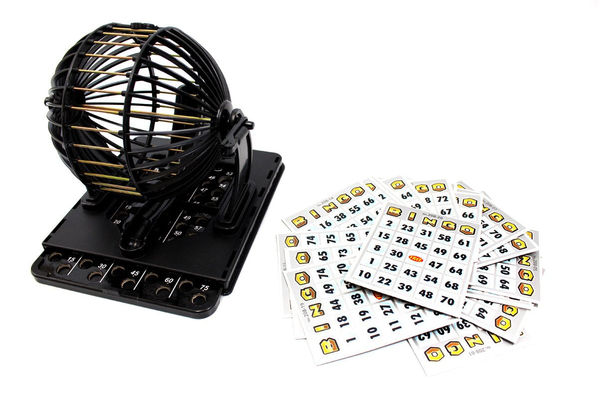PowerTRC Bingo Balls Clear highlights readable numbers for smooth family play.