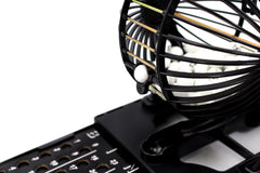 PowerTRC Bingo Cage Rotation enables unbiased number draws during rounds.