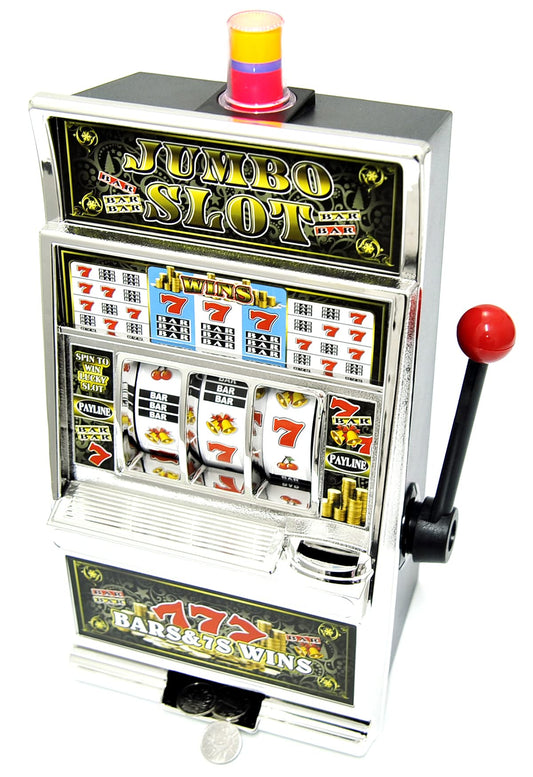 PowerTRC Jumbo Slot Bank coin-slot action for easy savings