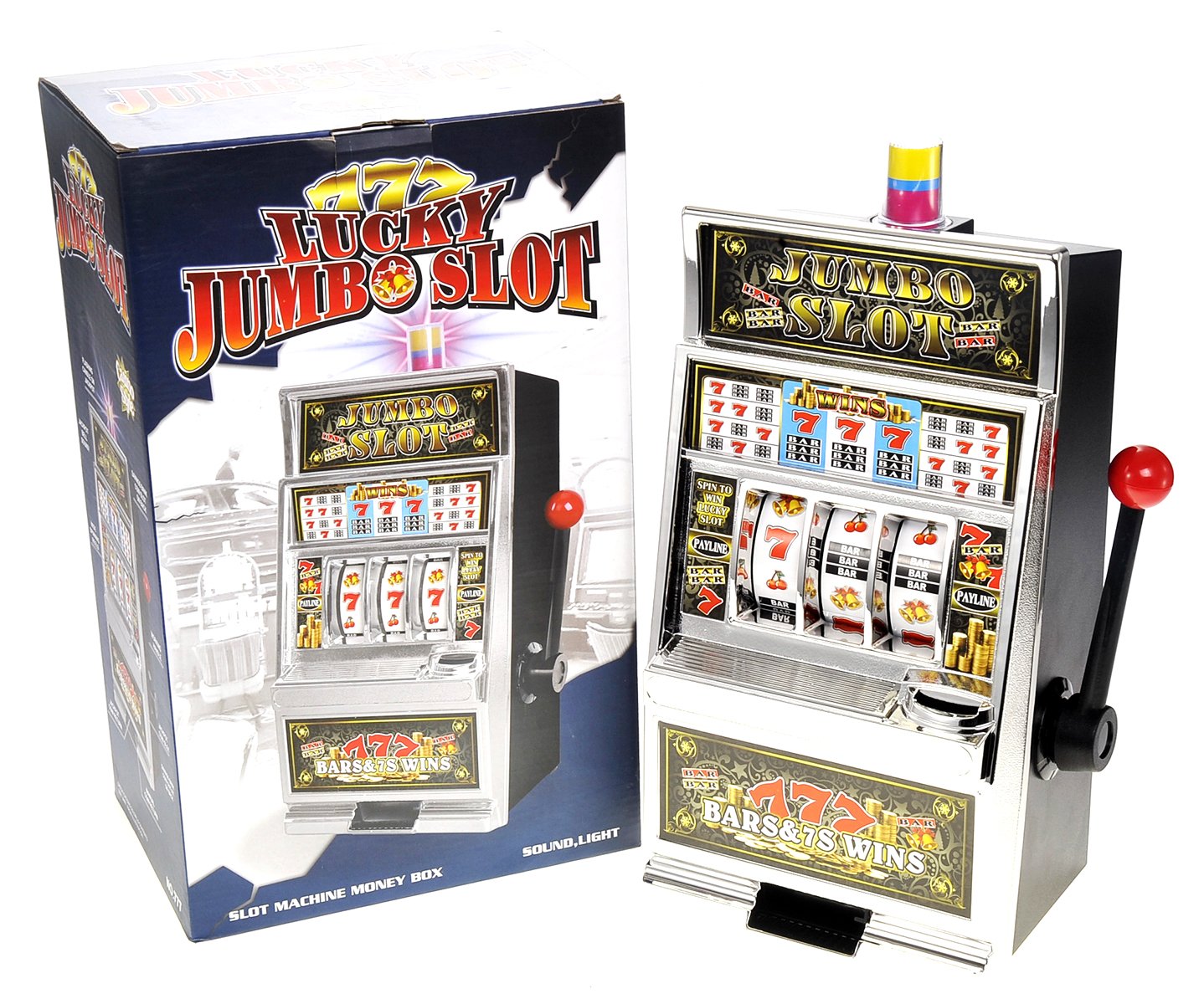 PowerTRC Jumbo Slot Bank jackpot-sounds provide engaging feedback