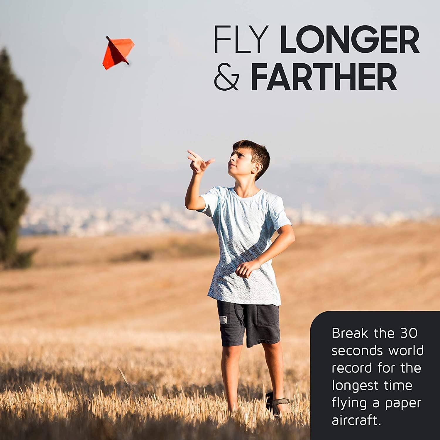 POWERUP 2.0 setup ready to fly illustrates quick 20-second assembly for instant play