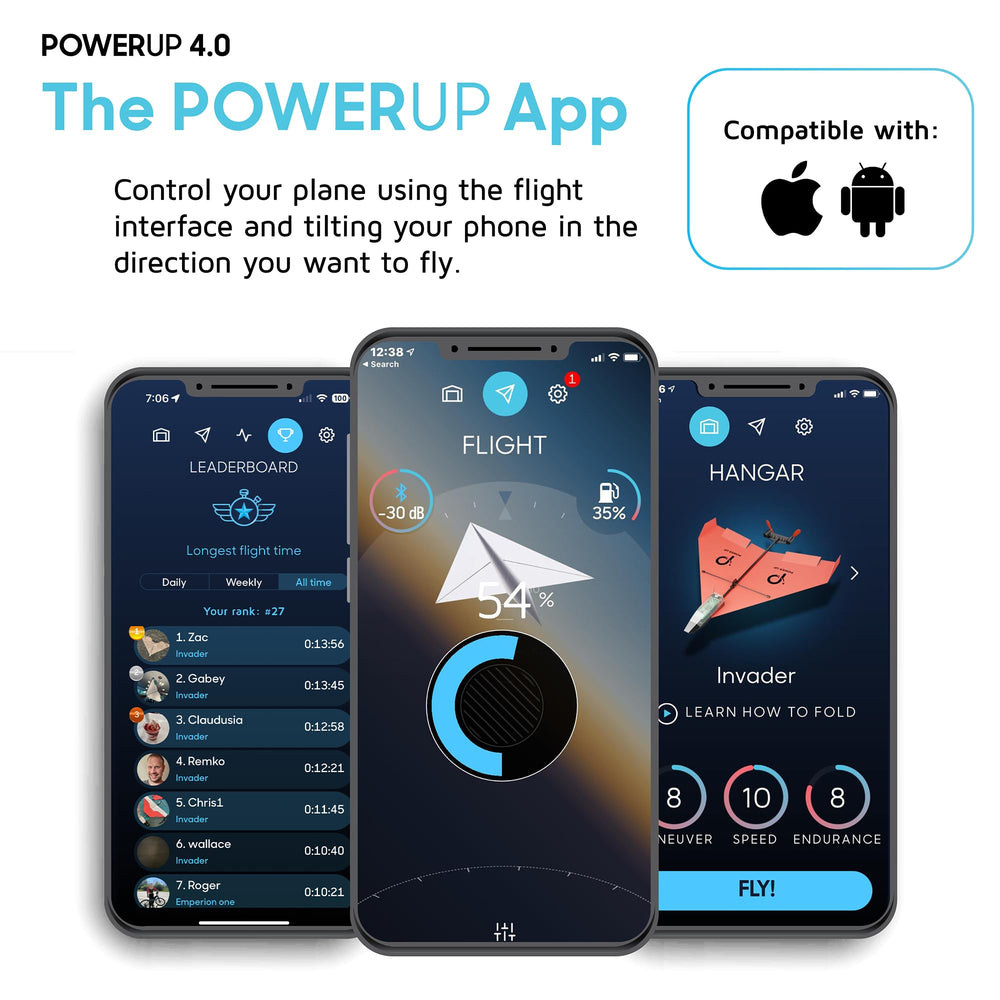 POWERUP 4.0 Dragon Edition designed for outdoor flights across all seasons.