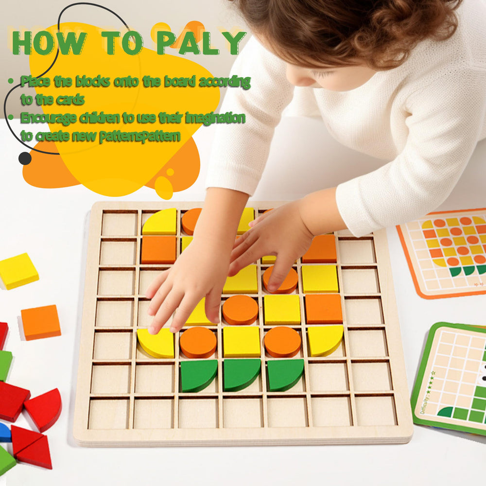 Pozale design cards guide pattern creation and color matching