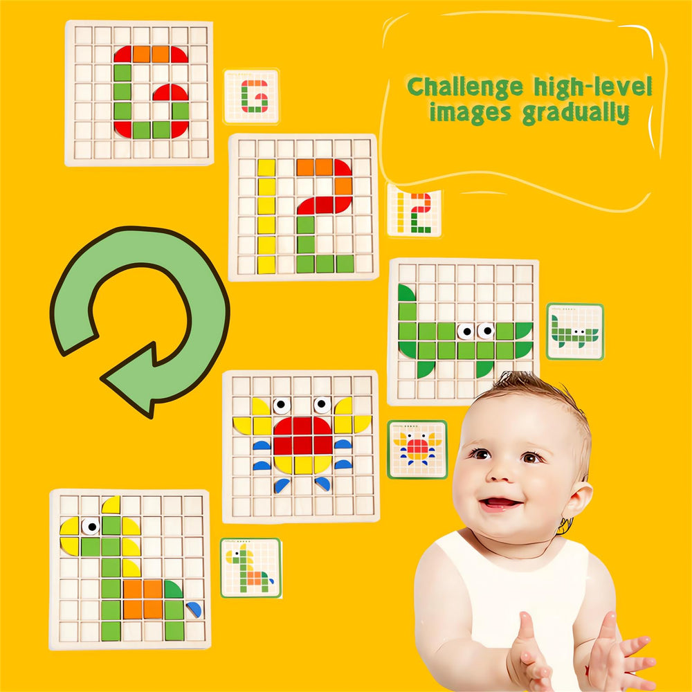 Pozale wooden blocks are non-toxic and splinter-free for safety