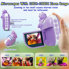 Pozifu kids microscope 1080p camera captures classroom experiments for memory keepsakes.