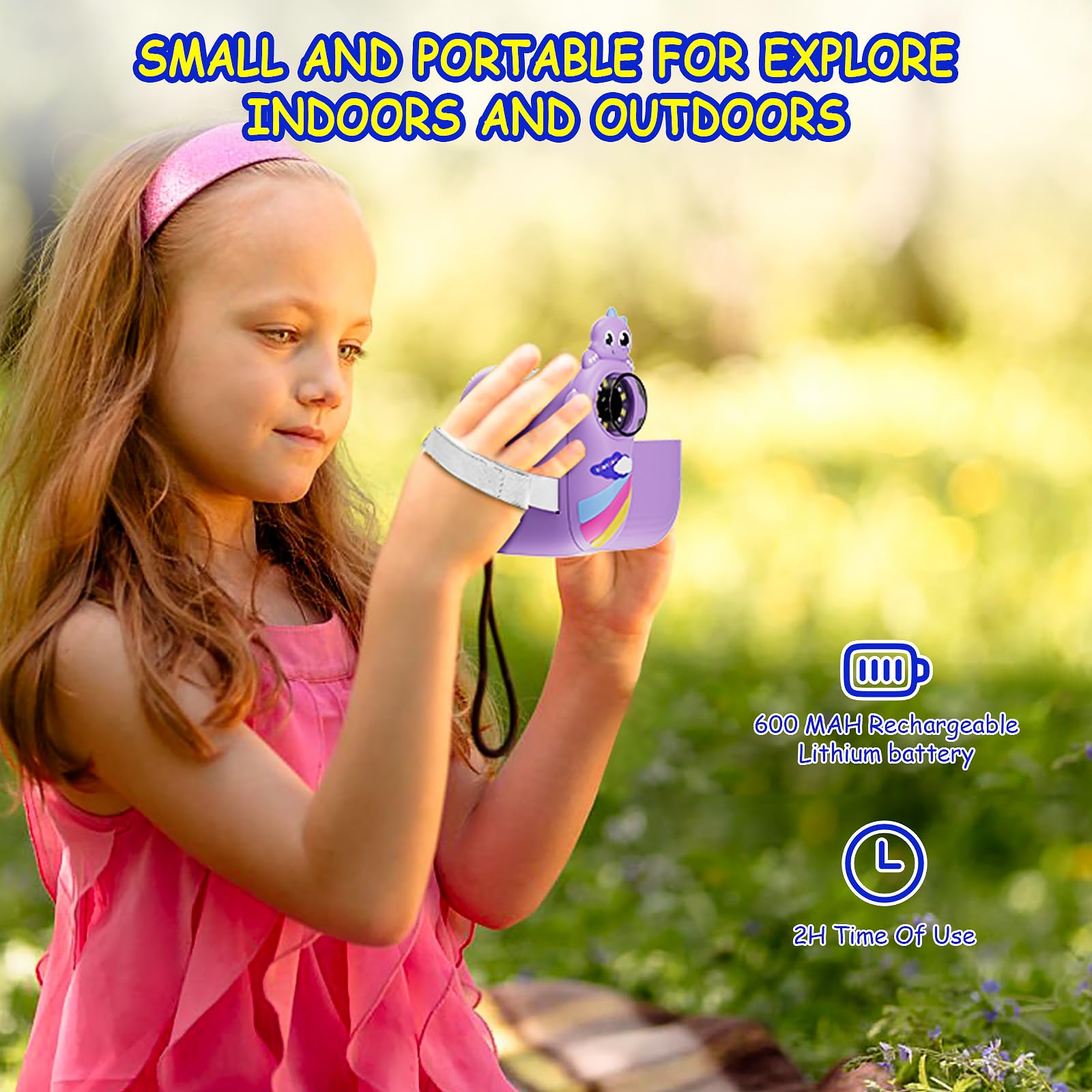Pozifu kids microscope portable and lightweight for learning anywhere.