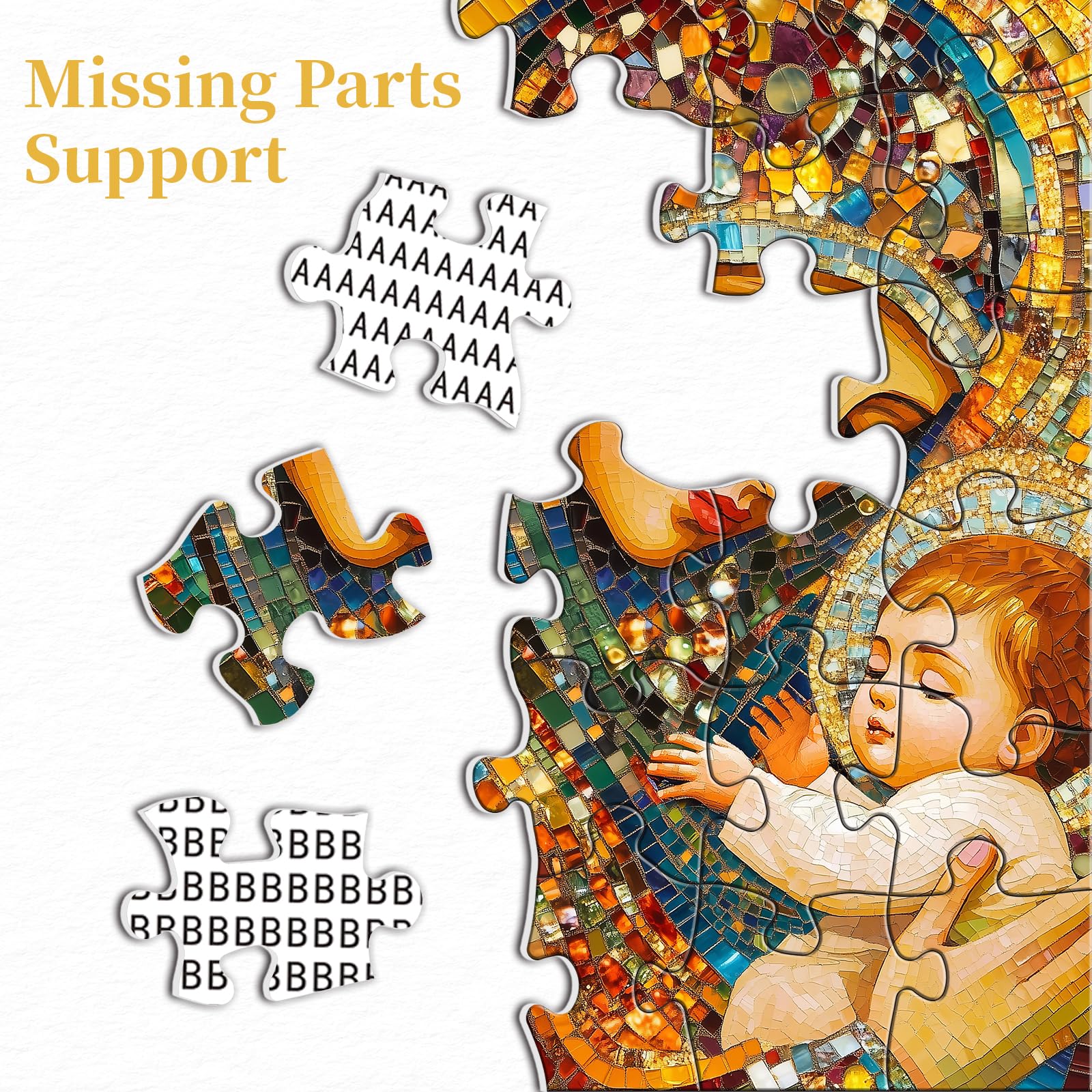 PPuzzling High-resolution poster included for easy reference during assembly