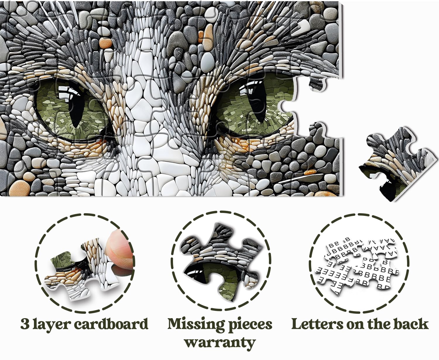 PPuzzling wall-art-ready puzzle for home decor after completion