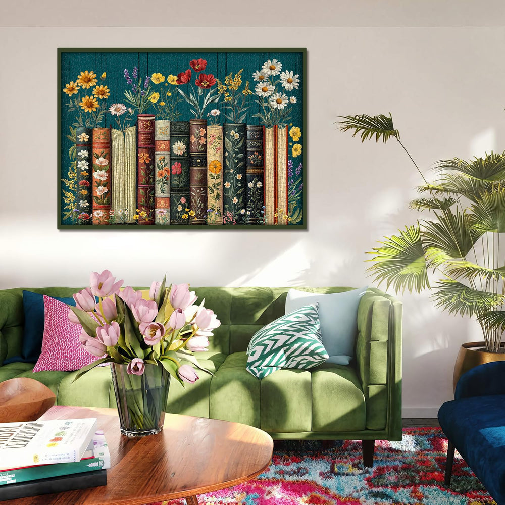 PPuzzling wall art-ready finish offers versatile display options