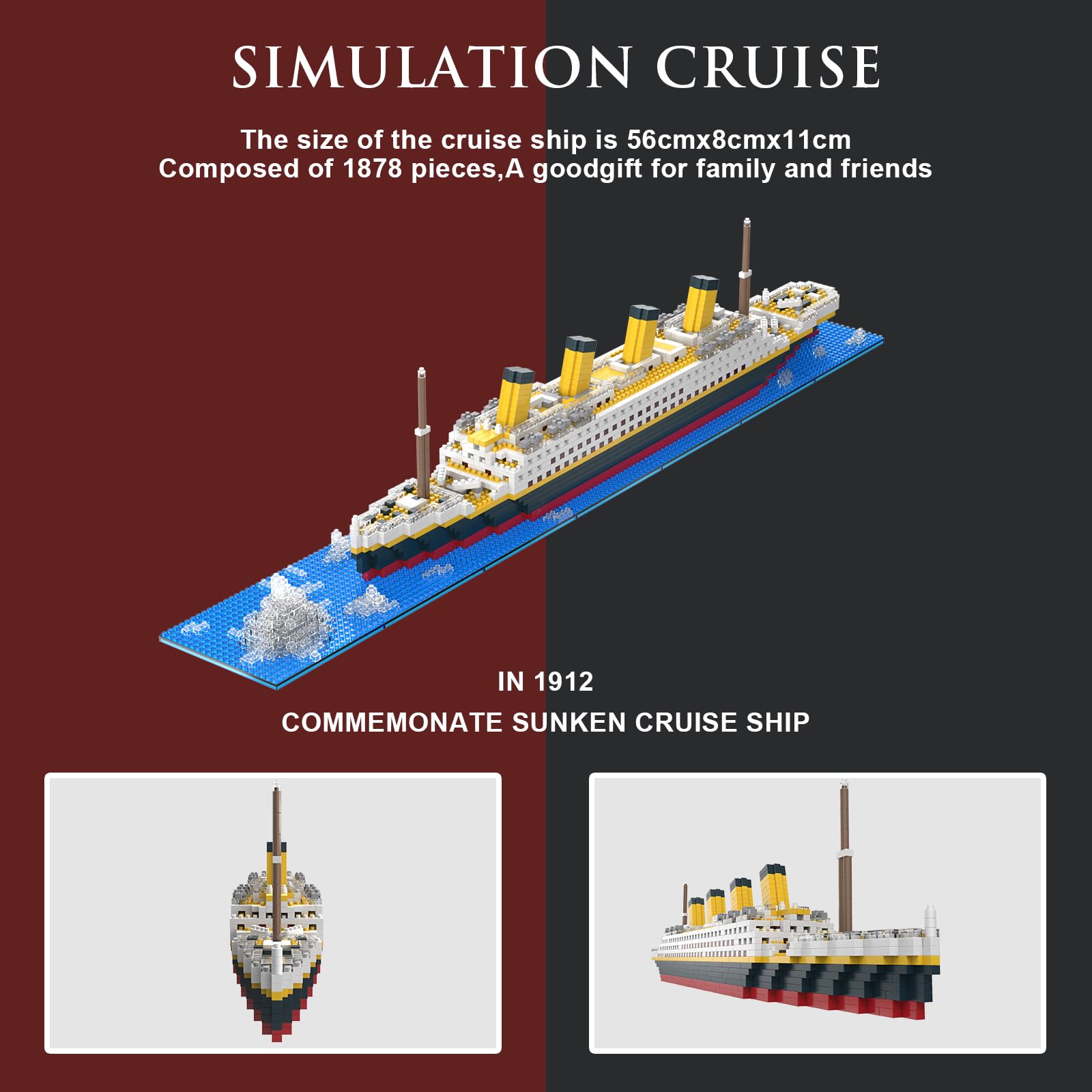 PQKIE Titanic micro mini assembly guide supports a smooth beginner-friendly build