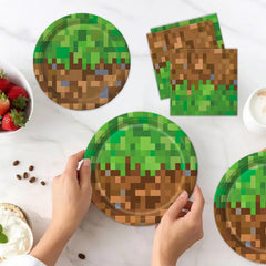 Practice Star pixel party forks for kid-friendly dining