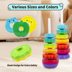 PracticeJQDEN sturdy base offers stable stacking for beginners.