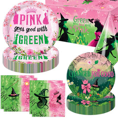 Practice Star witch pink plates 9in for festive dining and easy cleanup.