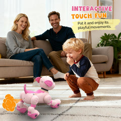 PRANITE Robot Dog following voice control in action