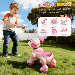 PRANITE Robot Dog battery and charging for up to 45 minutes of play