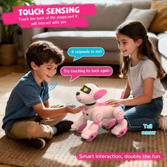 PRANITE Robot Dog Toy offers safe, durable design for indoor and outdoor play.
