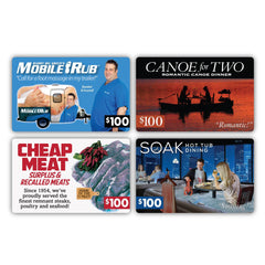 Prank Pack Prank-O canoe-for-two card close-up for a playful surprise