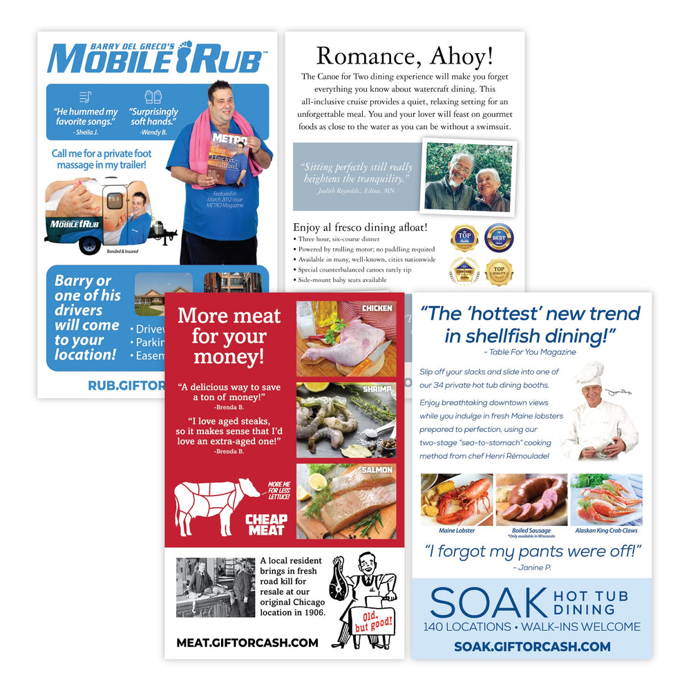 Prank Pack Prank-O mobile-rub card close-up for clever humor