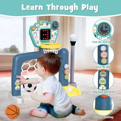 PRE-WORLD durable ABS plastic ensures safety and longevity for active toddlers