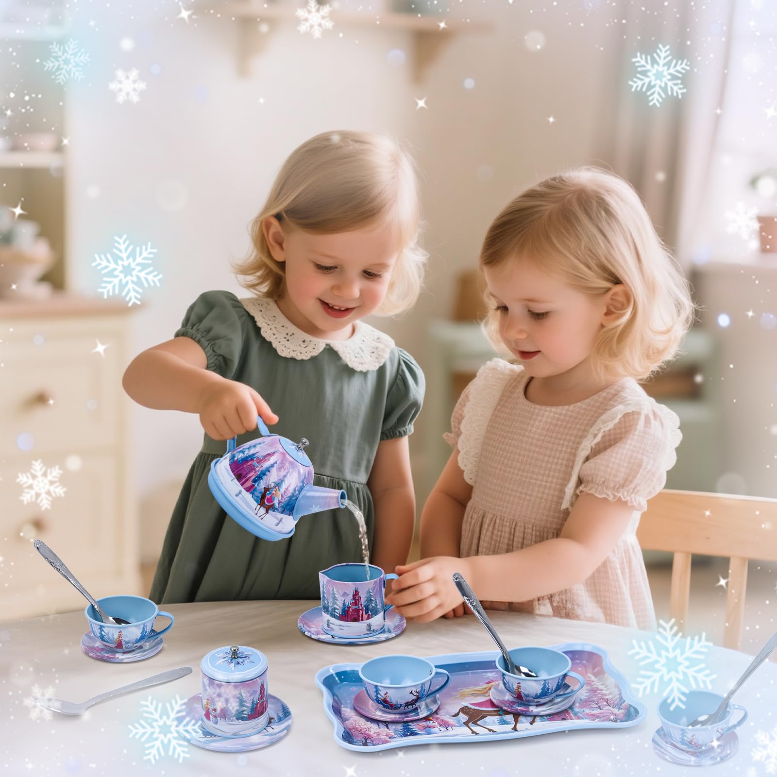 PRE-WORLD Carrying Case keeps everything organized for on-the-go pretend play.