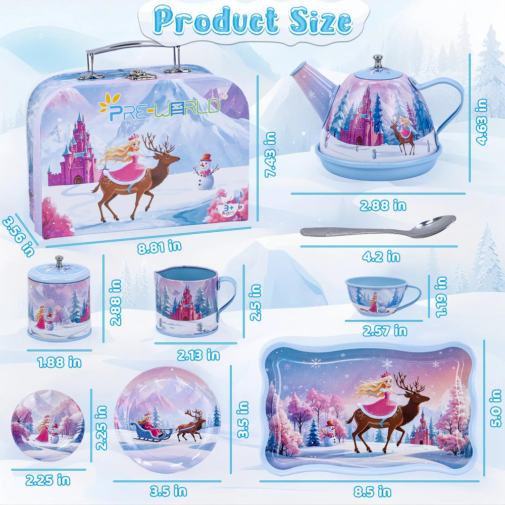 PRE-WORLD Tea Time Saucers support tidy cups and collaborative pretend dining.