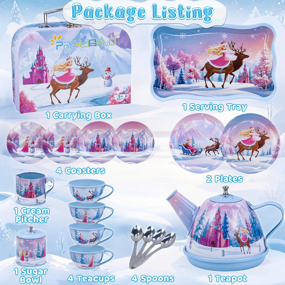 PRE-WORLD Princess Tea Time Teacups promoting sharing and social play among toddlers.