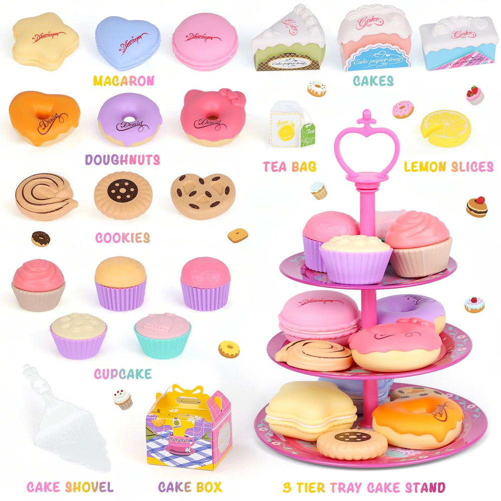 PRE-WORLD dessert collection with donuts and macarons sparks storytelling.