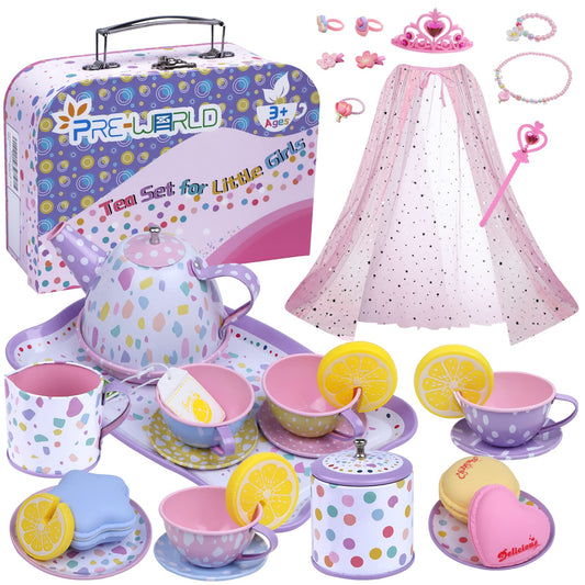 PRE-WORLD teapot for imaginative tea parties and role-play storytelling.