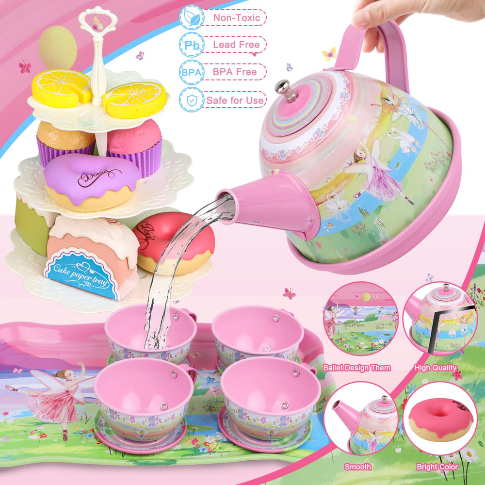 PRE-WORLD teacups ideal for social play with friends during tea time.