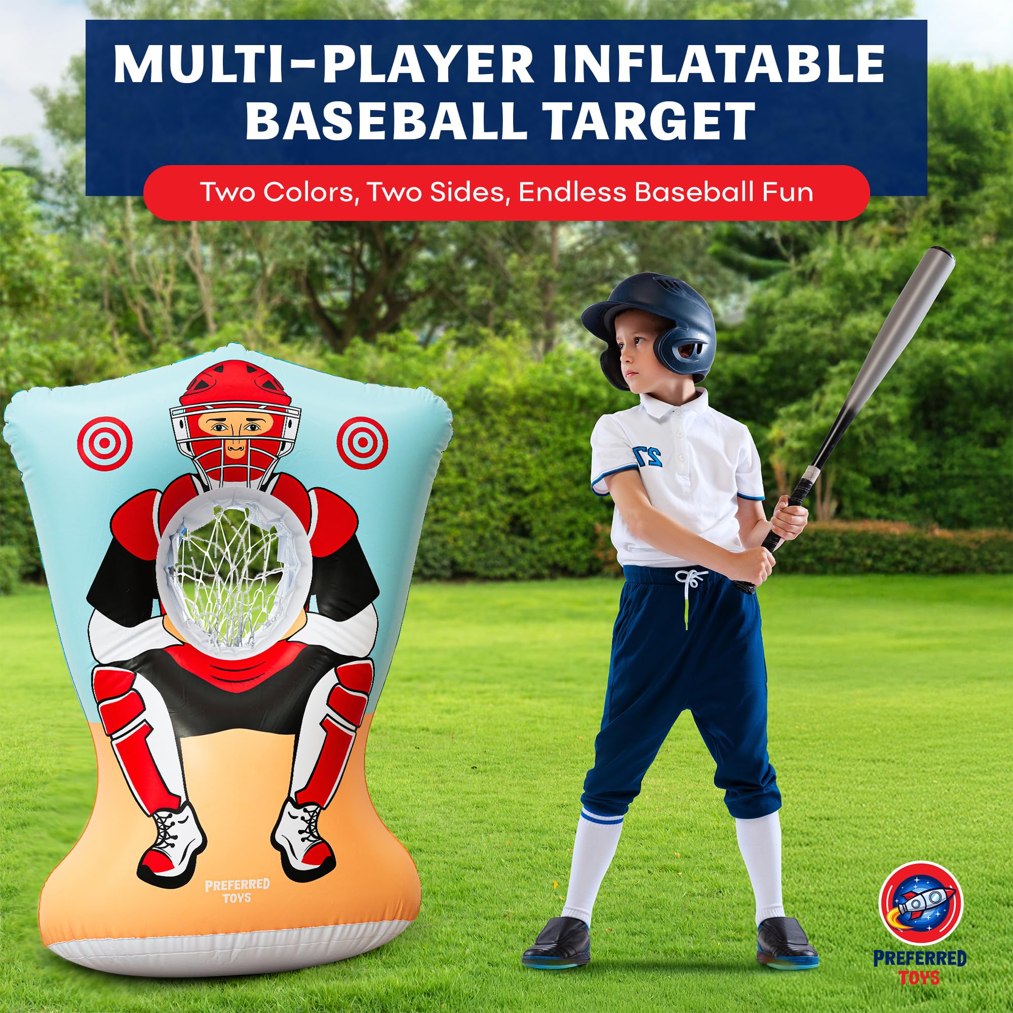 Preferred Toys durable construction stands up to active kids indoors or outdoors