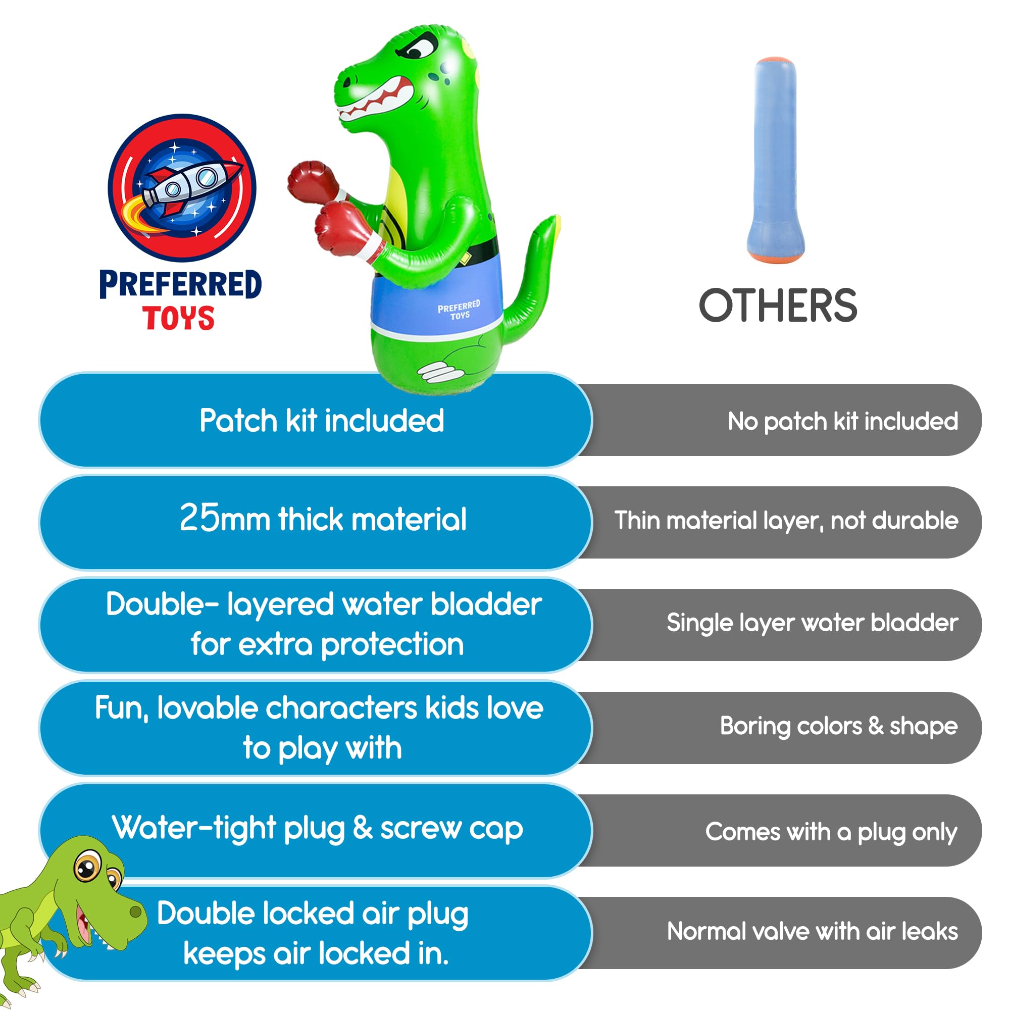Preferred Toys Bop Bag quick setup for indoor or outdoor play