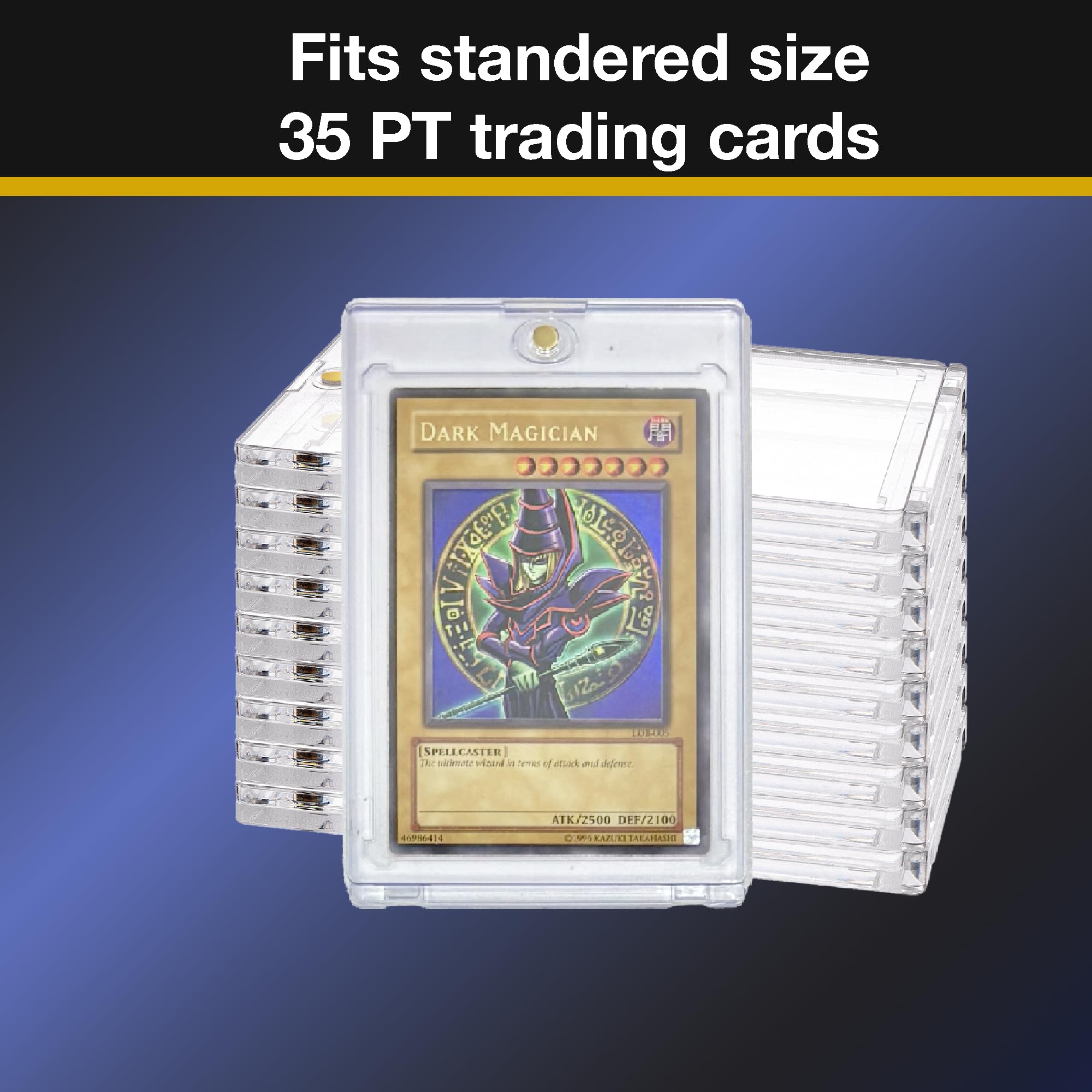 Premium Cache stackable design keeps your collection organized and accessible