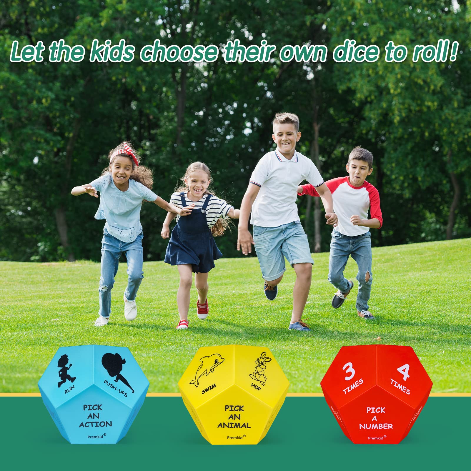 Premkid 12-sided design promotes coordination and confident participation