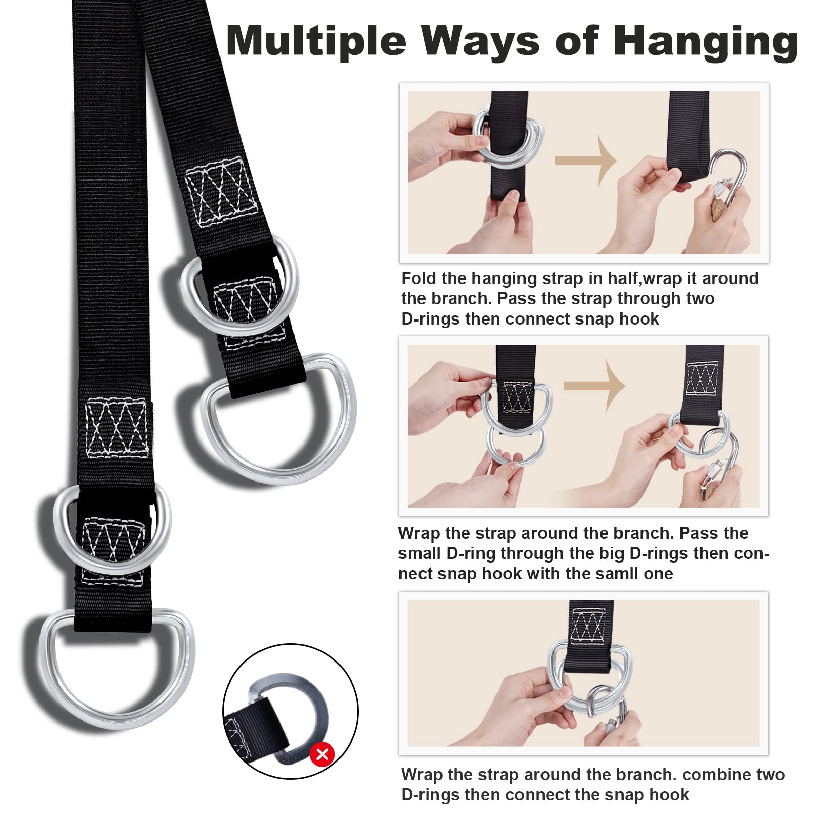 Premkid indoor and outdoor swing for flexible placement