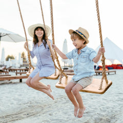 Premkid backyard swing suitable for family-friendly outdoor moments