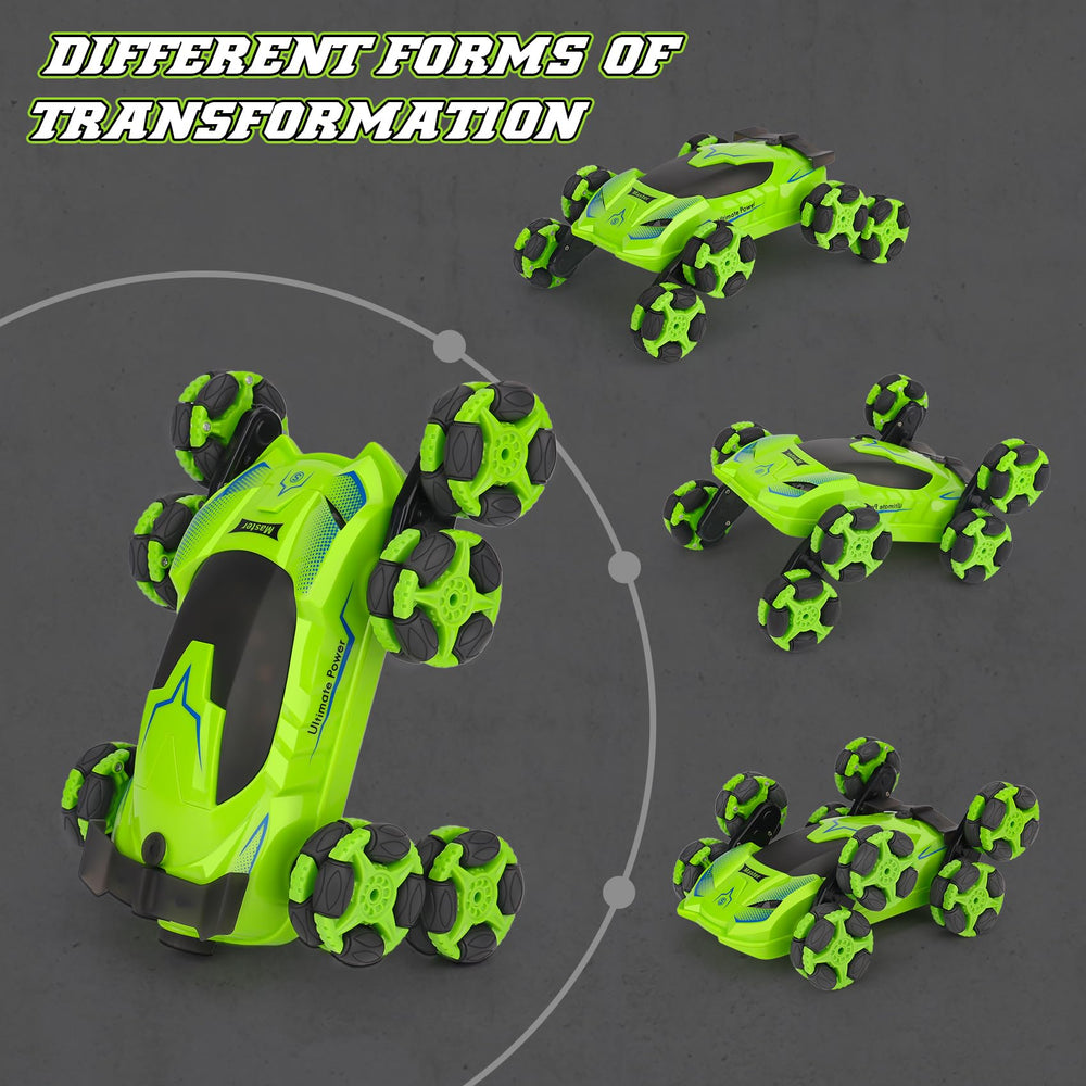 PREPOP 8WD RC car built with durable, eco-friendly materials for long outdoor sessions.