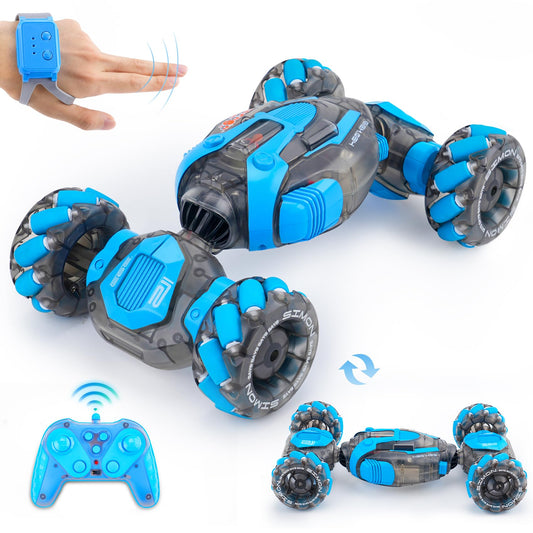 PREPOP gesture-sensing RC car front view for dynamic stunt play