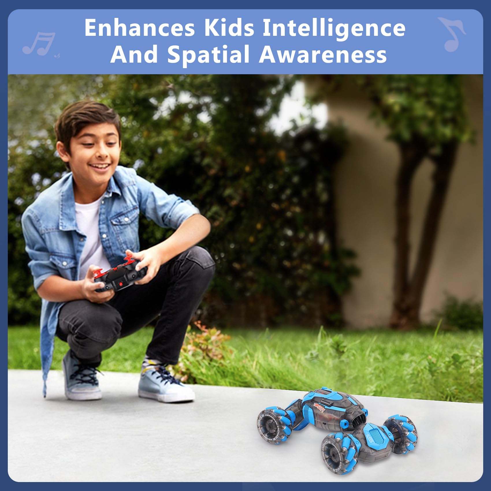 PREPOP gesture RC car as a gift idea for kids ages 6–12