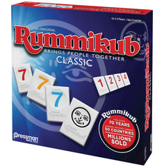 Quick setup and learning for new players with Pressman Rummikub