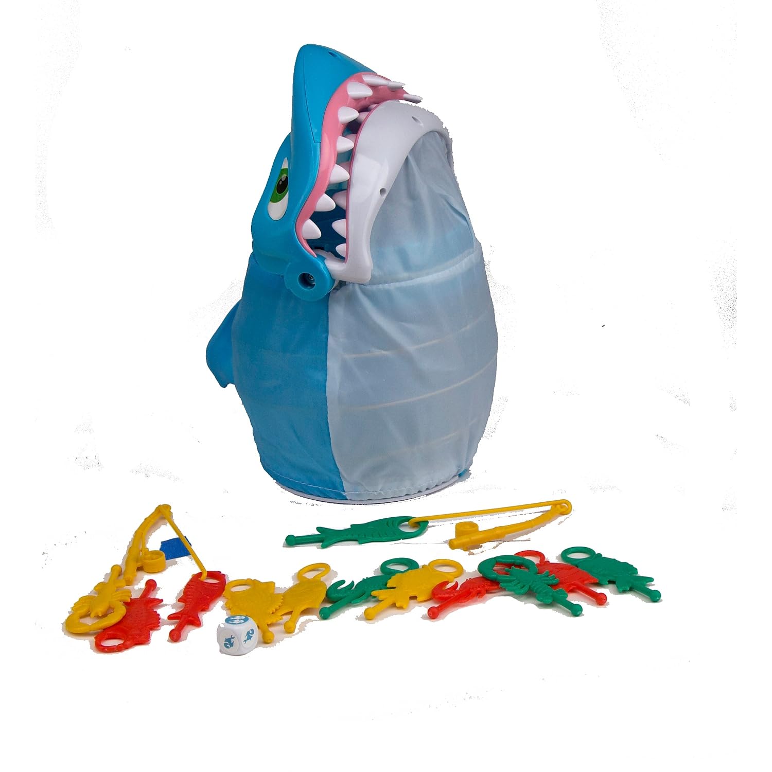 Die and simple setup make Shark Bite easy for ages four and up