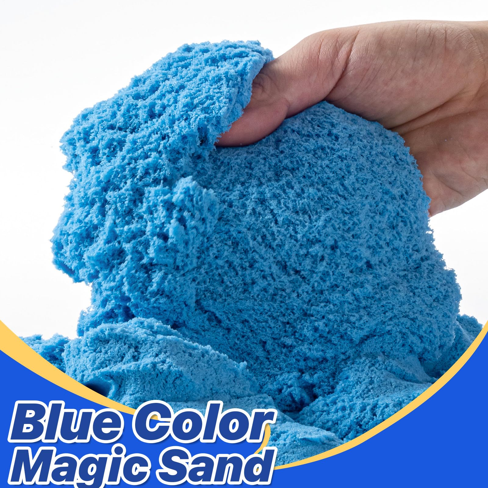 PreTrans Sensory Sand close-up shows soft, reusable texture.