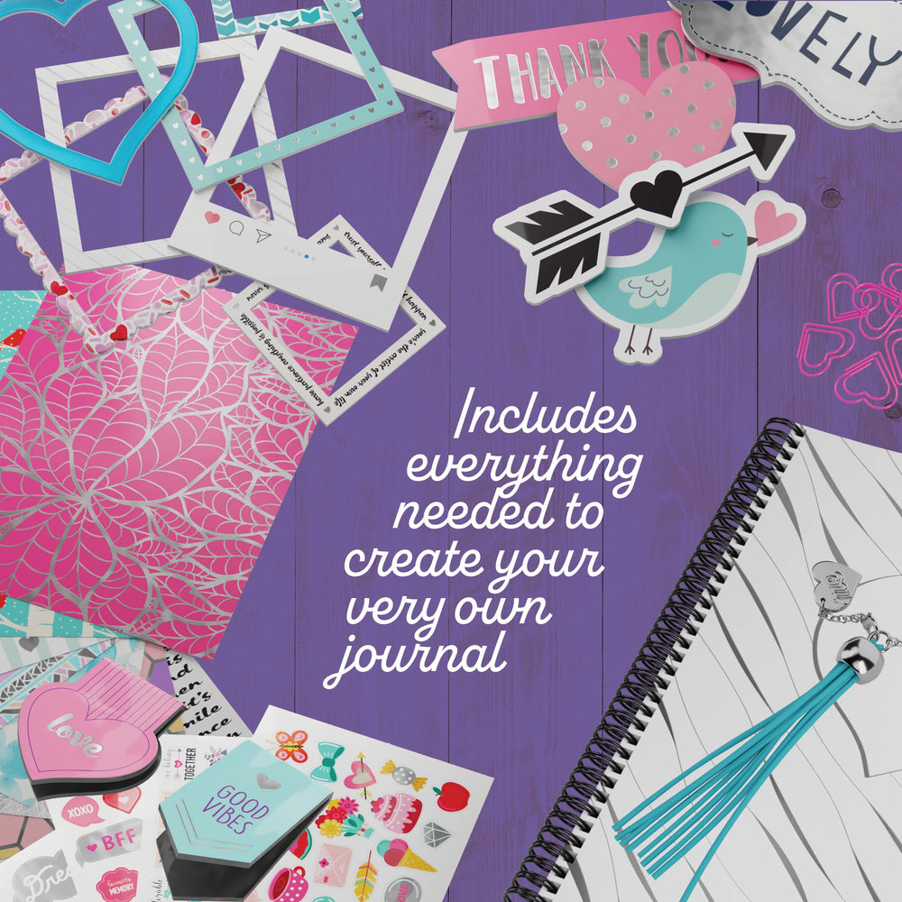 Pretty Me DIY Journal Kit picture frames for photos or drawings