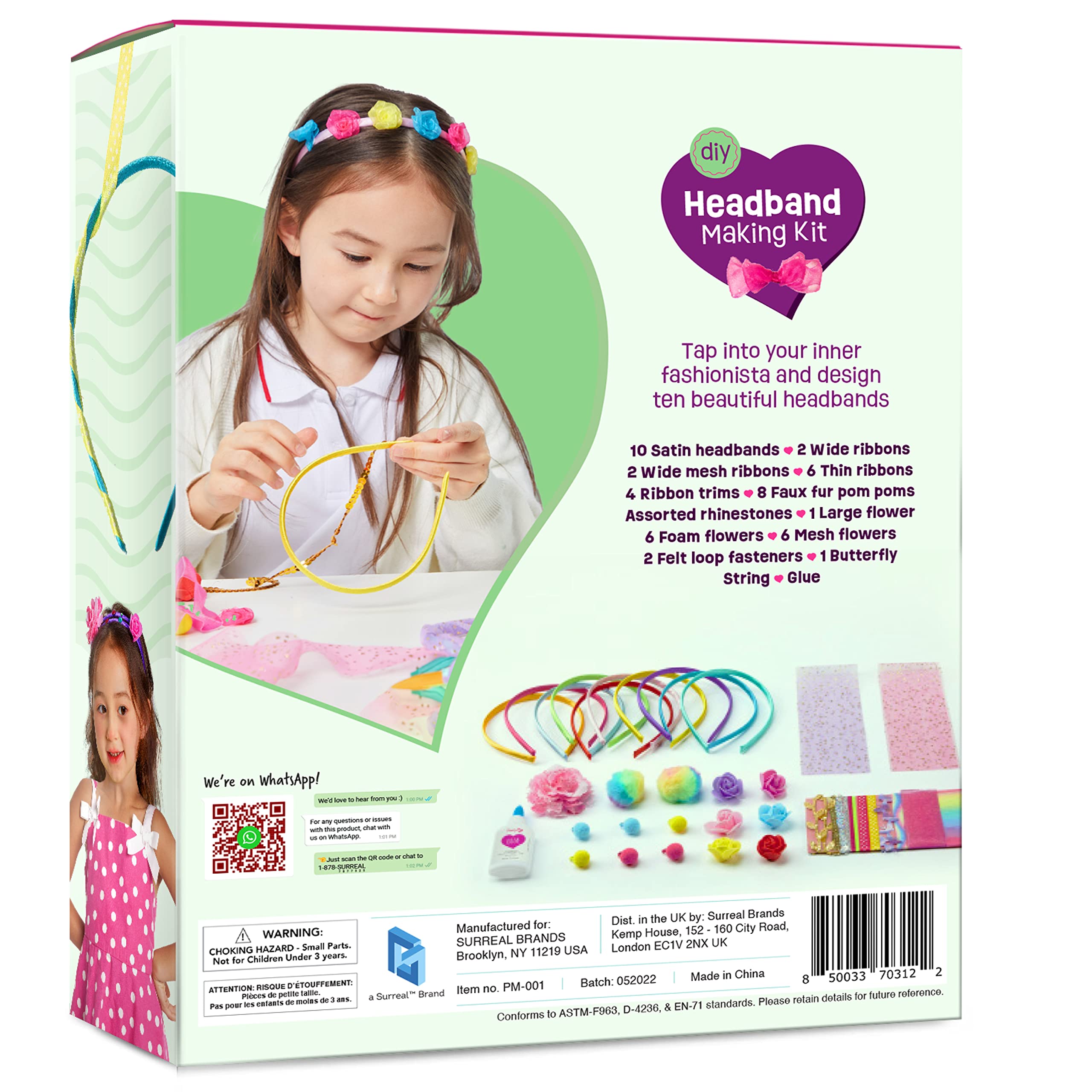 Pretty Me packaging and storage keeps crafts organized for gifting.