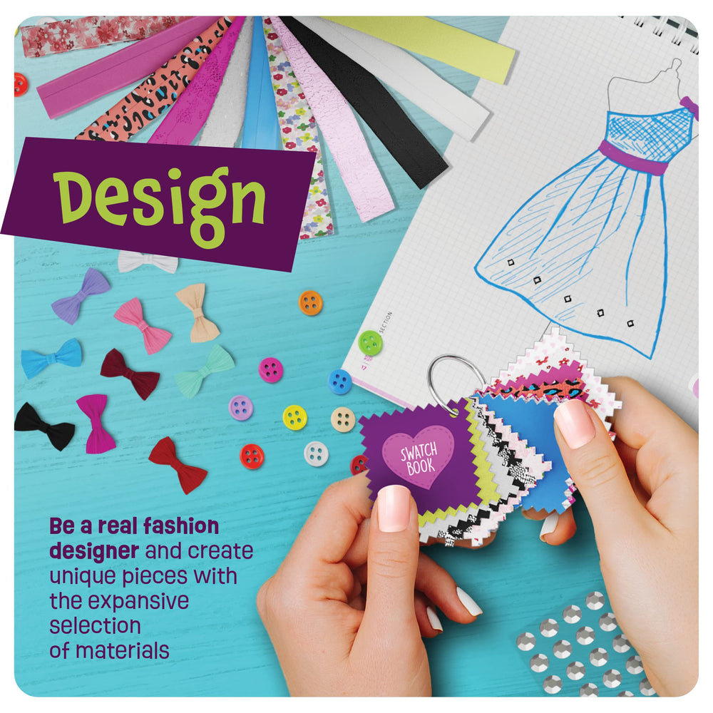 Pretty Me ribbon set helps coordinate accents and textures.