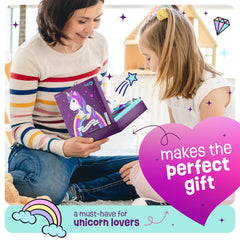 Pretty Me unicorn stationery envelopes pair with cards for personalized letter delivery.