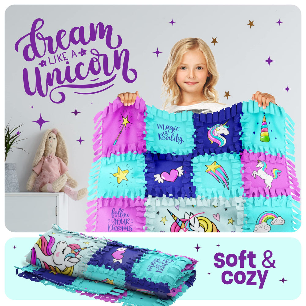 Pretty Me Unicorn Tuck N' Tie gift packaging sparks excitement.