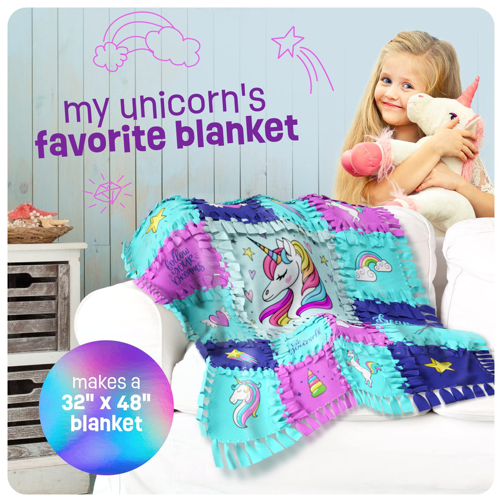 Pretty Me Unicorn Tuck N' Tie illustrated guide explains easy steps.