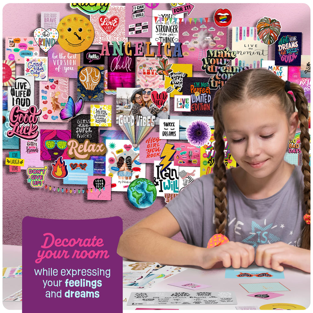 Pretty Me artworks collection with 150+ designs for mix-and-match displays.