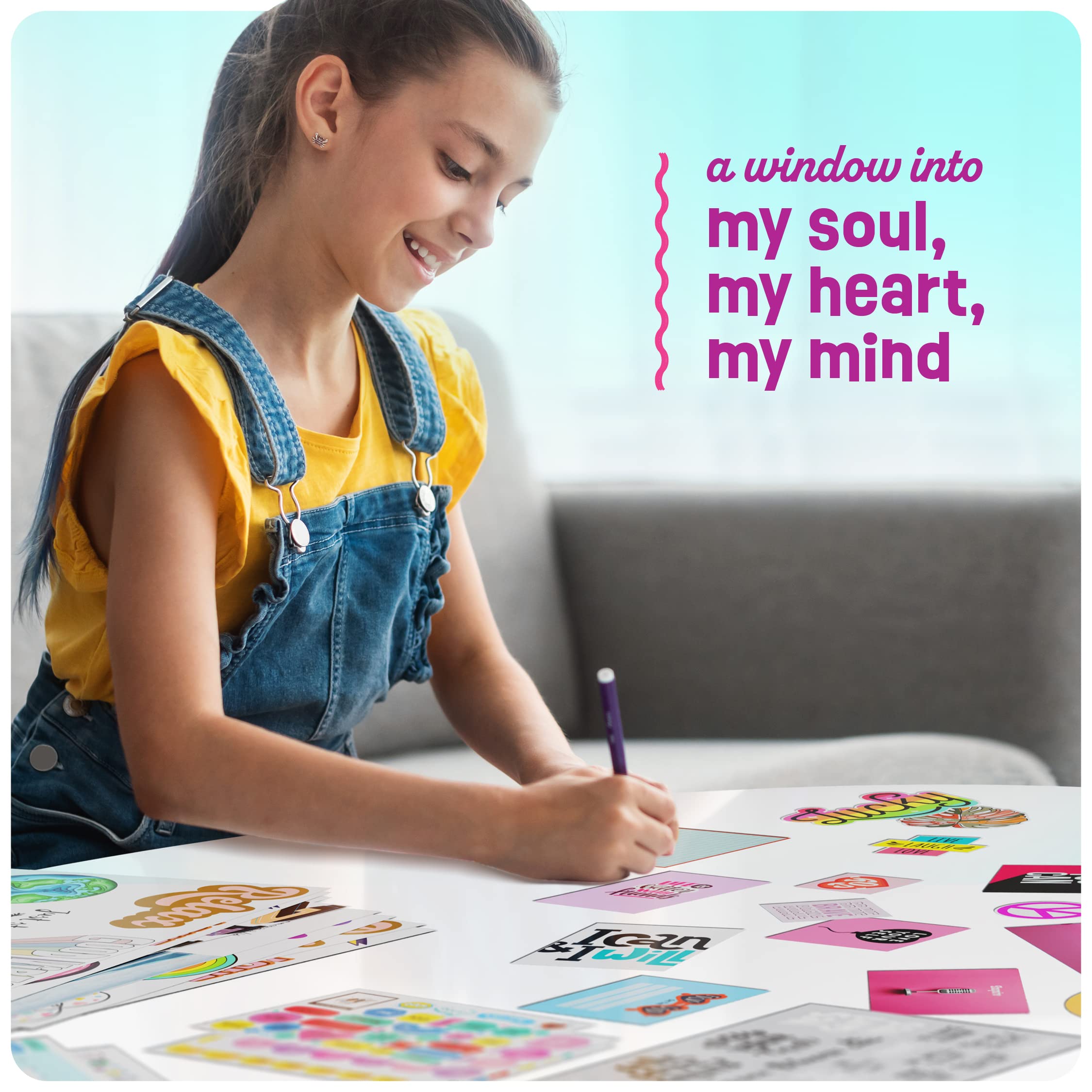 Layout ideas guide teens through creating a unique collage with Pretty Me.